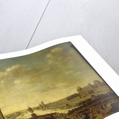 A View of Paris from the Point de la Cite by Theodor Matham