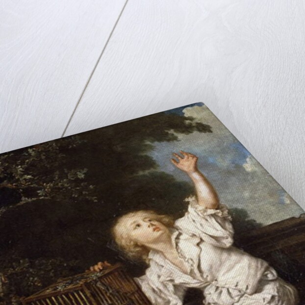 A Boy with an Empty Birdcage by Jean Baptiste Charpentier