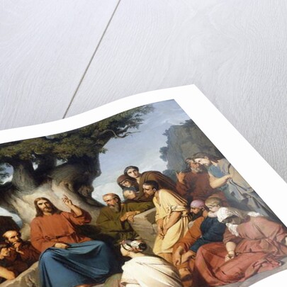 Surmon de Jesus-Christ sur la Montagne, 1844 by Edouard Louis Dubufe