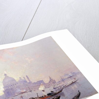 Saint Mary of Health, Venice: Santa Maria della Salute, Venice by Franz Richard Unterberger