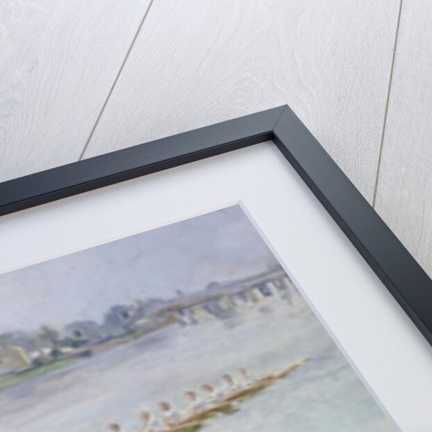 Eights Racing at Putney, by Ferdinand Joseph Gueldry