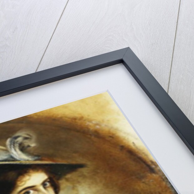 Portrait of a Lady, Head and Shoulders by Franz Seraph von Lenbach