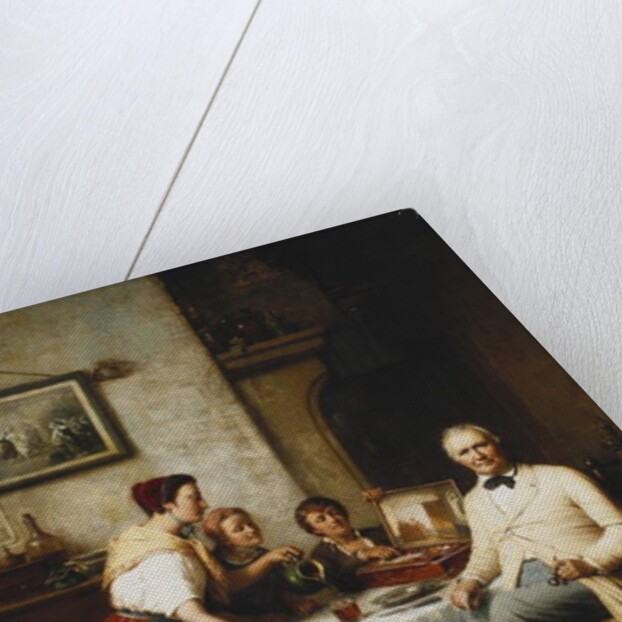 The Artist's Lunch, 1878 by Francois Verheyden