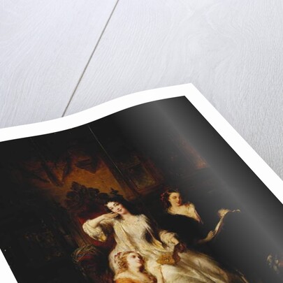 The Inheritance, 1851 by Edouard Ender