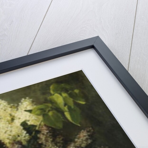 Lilac in a Delft Vase, 1895 by Emile Vernon