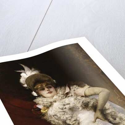 The Loge; A la Loge by Georges Clairin