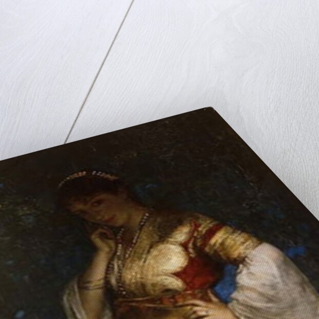 The Beautiful Moroccan; La Belle Marocaine, 1880 by Edouard Frederic Wilhelm Richter