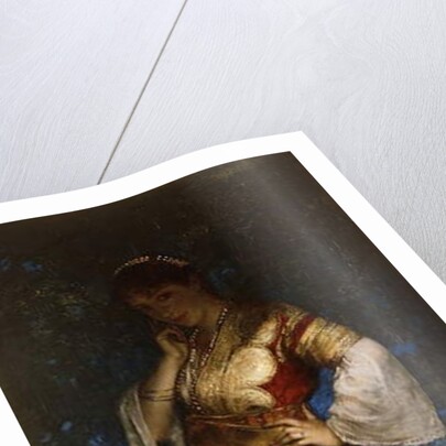 The Beautiful Moroccan; La Belle Marocaine, 1880 by Edouard Frederic Wilhelm Richter