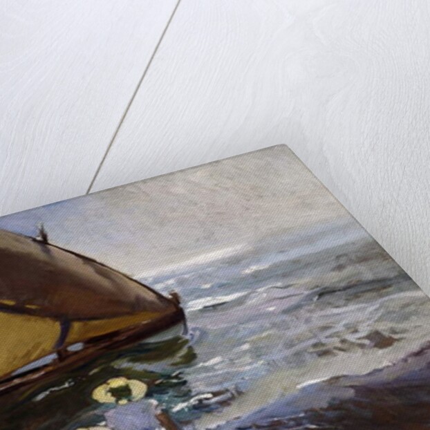 On the Beach, Valencia; En la Playa, Valencia, 1907 by Joaquin Sorolla y Bastida