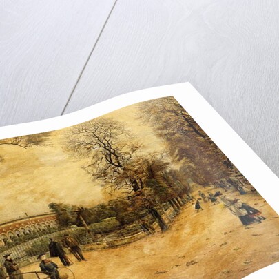 Les Jardins des Luxembourg, Paris, 1904 by Fernand Auguste Besnier