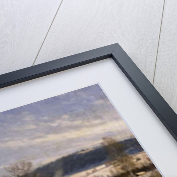 A Winter Landscape, Lillehammer, 1922 by Peder Monsted