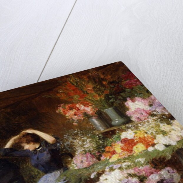 Flower Power; Marchande de Fleurs by Victor Gabriel Gilbert