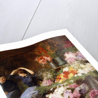 Flower Power; Marchande de Fleurs by Victor Gabriel Gilbert