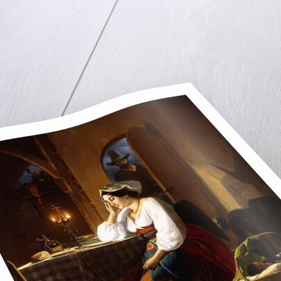 Late Home, 1854 by Jan Philip Koelman