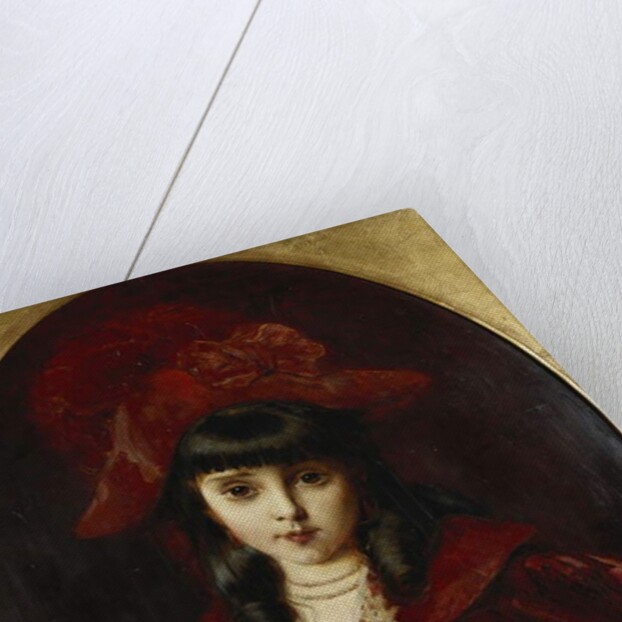 The Red Dress, 1881 by Leon Herbo