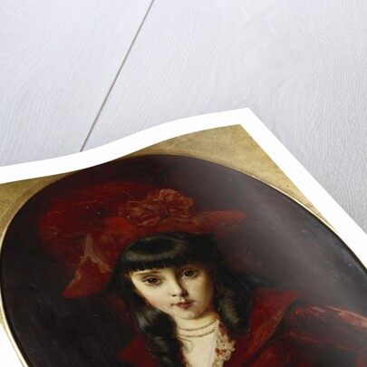 The Red Dress, 1881 by Leon Herbo