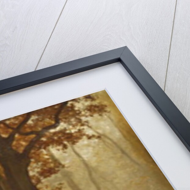 Cattle in a Wooded River Landscape by Auguste Francois Bonheur