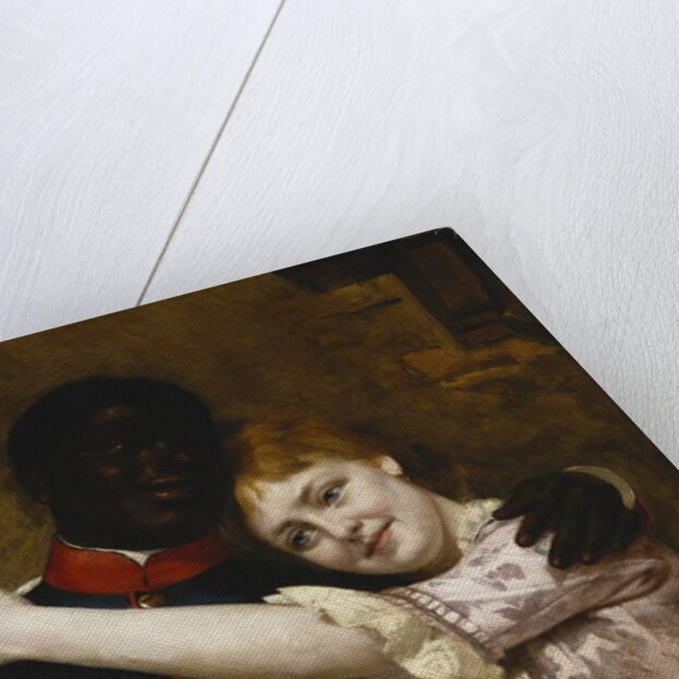 Off Duty, 1890 by Emil Doerstling