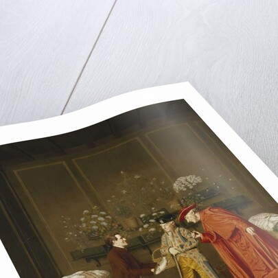 Fish Vendor; Il Venditore di Pesce by Andrea Landini