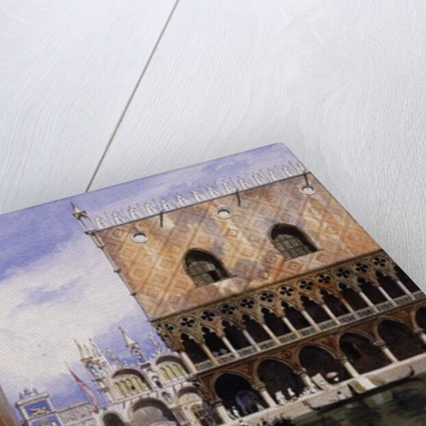 The Piazzetta di San Marco, Venice, 1839 by Carl Friedrich Heinrich Werner