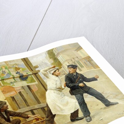 The Diversion by Paul Charles Chocarne-Moreau