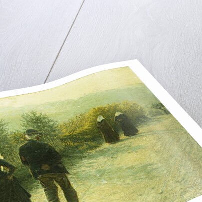 Alla Domenicale, 1890 by Angelo Morbelli