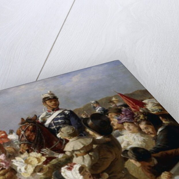 The King is Coming, 1898 by Otto Bache