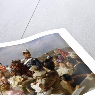 The King is Coming, 1898 by Otto Bache