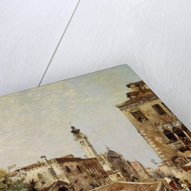 Santa Catarina Canal, Venice by Franz Richard Unterberger