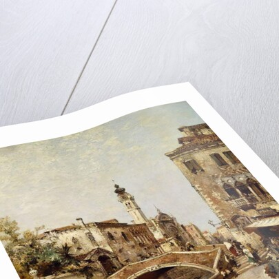 Santa Catarina Canal, Venice by Franz Richard Unterberger