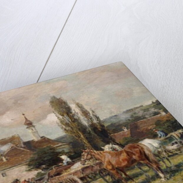 A Market by a Village by Karl Stuhlmuller