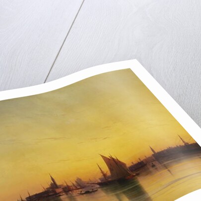 Venice from the Lagoon at Sunset, 1873 by Ivan Konstantinovich Aivazovsky