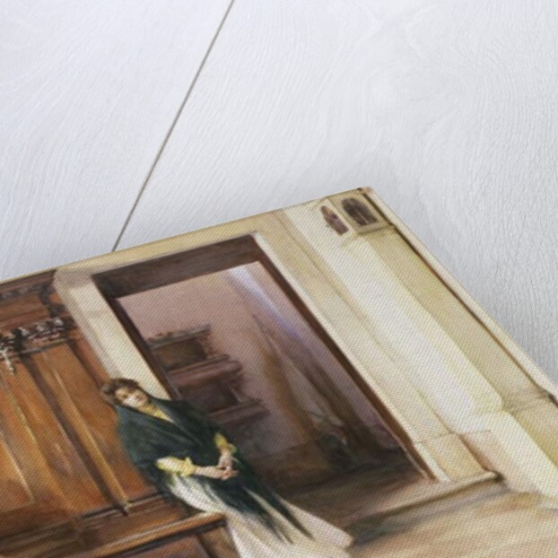 A Clerical Intervention, 1897 by Ludwig Passini