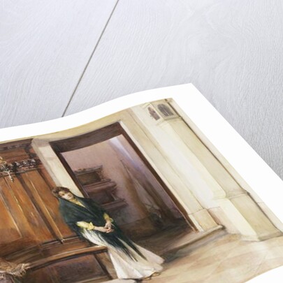 A Clerical Intervention, 1897 by Ludwig Passini