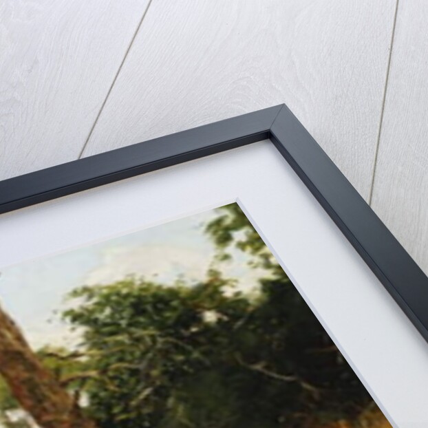 A Kaffir Buffalo in Prairie Grass by Wilhelm Kuhnert