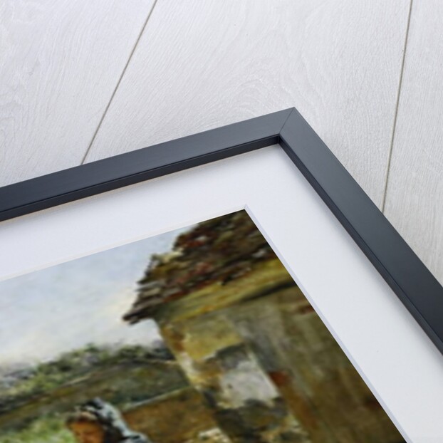 Little Girls Jumping Rope; Gamines Sautant a la Corde, 1888 by Alphonse Etienne Dinet