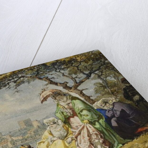 Ladies on the Bosphorous with Rumeli Hisar Beyond, 1873 by Amadeo Preziosi