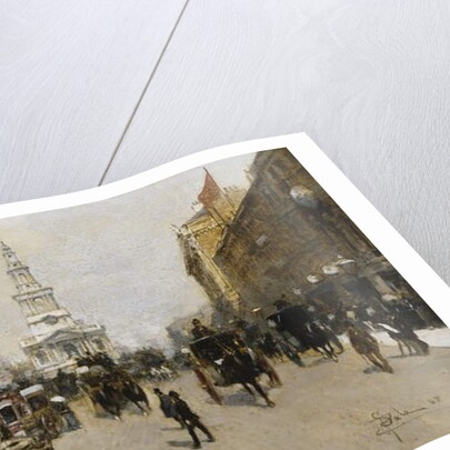 The Strand, London, 1888 by Paolo Sala