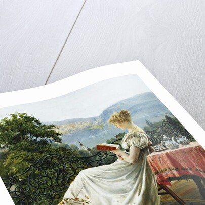 On the Terrace by Johann Hamza