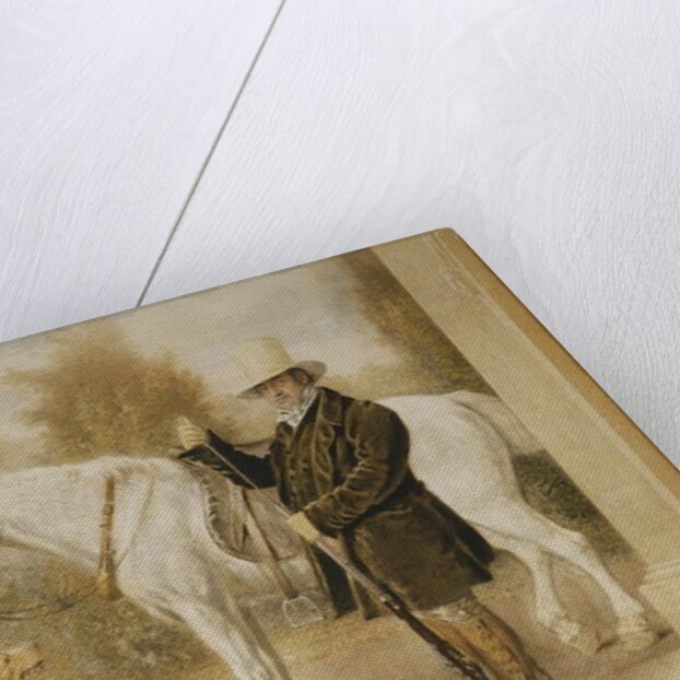 A Sportsman with a Boy, a Pony and a Dog, 1827 by William Henry Hunt