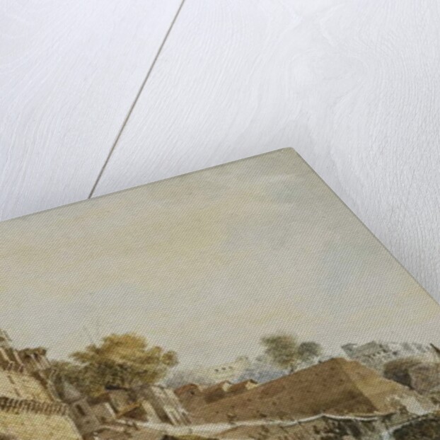 The Man Mundil or Hindoo Observatory, Benares 1829 by James Prinsep