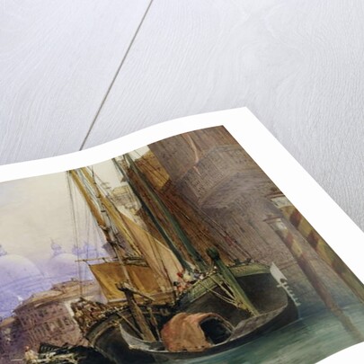 Santa Maria della Salute and the Grand Canal, Venice by William Callow