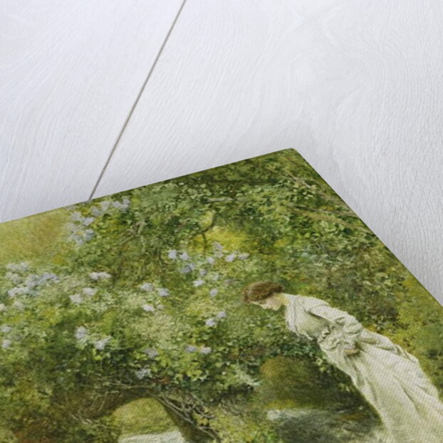 The Mill Stream in Spring by Arthur Hopkins