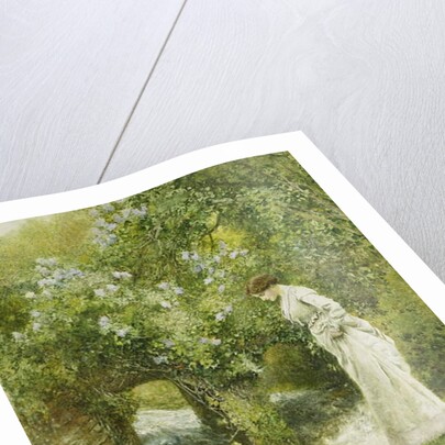 The Mill Stream in Spring by Arthur Hopkins