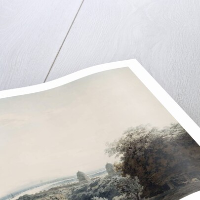 London from Greenwich Hill by John Robert Cozens