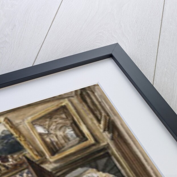 The Breakfast Room in Sir John Soane's Museum at 13 Lincoln's Inns Fields, Looking South into the Hall and Staircase by Charles James Richardson