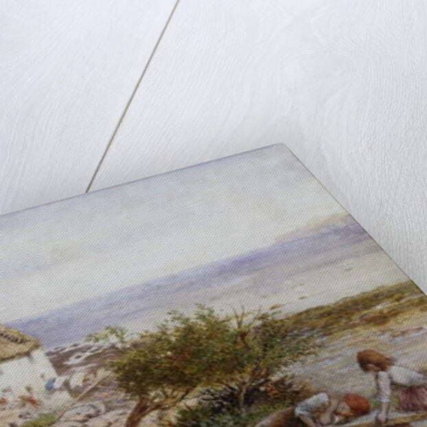 Runswick Bay, Yorkshire by Myles Birket Foster