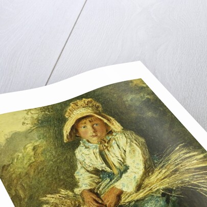 The Young Gleaner by William Henry Hunt