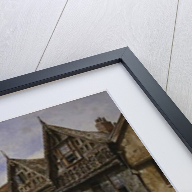 Chester: Watergate Street from the Corner of Crook Street, with Eastgate Beyond by Louise Ingram Rayner