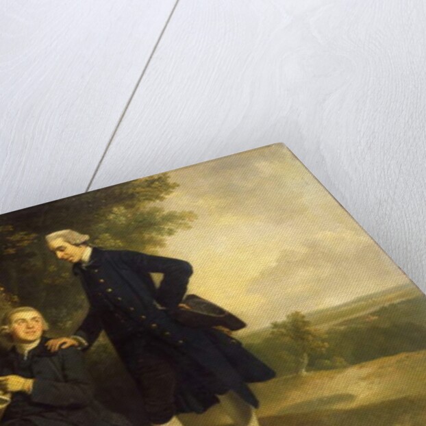 Double Portrait of Thomas Somers Cocks and Richard Cocks of Castleditch by John Hamilton Mortimer